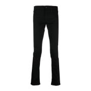 Zwarte Slim Fit Cross Stone Jeans Marcelo Burlon , Black , Heren
