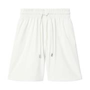 Witte Casual Faux Leren Shorts Proenza Schouler , White , Dames