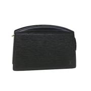 Pre-owned Leather louis-vuitton-bags Louis Vuitton Vintage , Black , D...