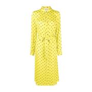 Midi Dresses P.a.r.o.s.h. , Yellow , Dames