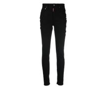 Skinny Jeans Dsquared2 , Black , Dames