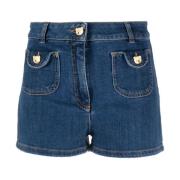 Shorts Moschino , Blue , Dames