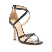 Flat Sandals Michael Kors , Black , Dames