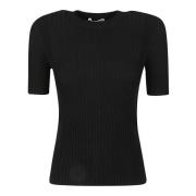 T-Shirts Paco Rabanne , Black , Dames