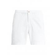 Klassieke Katoenen Shorts Polo Ralph Lauren , White , Heren
