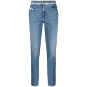 Straight Jeans Diesel , Blue , Dames