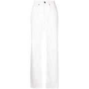 Straight Jeans Paco Rabanne , White , Dames