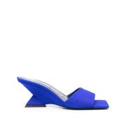 Cheope Kobaltblauwe Mule Sandalen The Attico , Blue , Dames