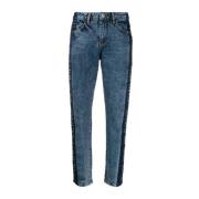 Straight Jeans Philipp Plein , Blue , Dames