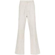 Wide Trousers Daily Paper , Beige , Heren