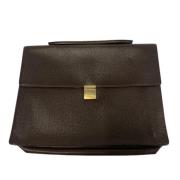 Pre-owned Leather louis-vuitton-bags Louis Vuitton Vintage , Brown , D...