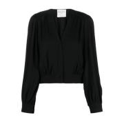 Blouses Forte Forte , Black , Dames