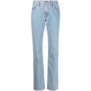 Straight Jeans The Attico , Blue , Dames