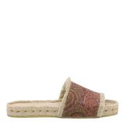 Slippers Etro , Brown , Dames