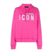 Hoodies Dsquared2 , Pink , Dames