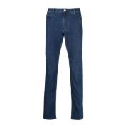 Straight Jeans Giorgio Armani , Blue , Heren