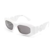 Ve4425U 543887 Sunglasses Versace , White , Heren