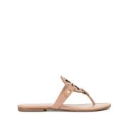 Flat Sandals Tory Burch , Beige , Dames