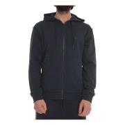 Zetalky Zip Hoodie Sweatshirt Boss , Blue , Heren