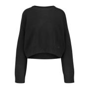 Sweatshirts Loulou Studio , Black , Dames