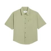 Short Sleeve Shirts Ami Paris , Green , Heren