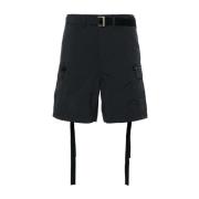 Casual Shorts Sacai , Black , Heren