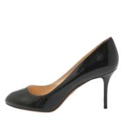 Pre-owned Leather heels Prada Vintage , Black , Dames