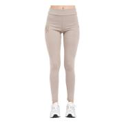 Bruine Leggings MLB Lifestyle Collectie New Era , Gray , Dames