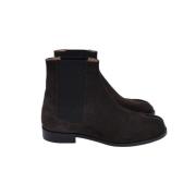 Pre-owned Suede boots Maison Margiela Pre-owned , Brown , Heren