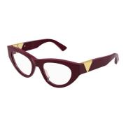 Glasses Bottega Veneta , Red , Unisex