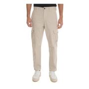 Cargo broek met grote zijzak Boss , Beige , Heren