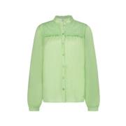 Toostie Blouse met Ballonmouwen Fabienne Chapot , Green , Dames