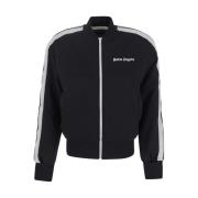 Sweatshirt met rits in Bomber Track Jacket-stijl Palm Angels , Black ,...