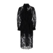 Elegant Abito Jurk Ermanno Scervino , Black , Dames