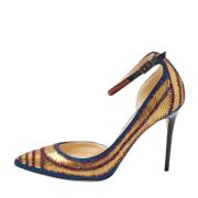 Pre-owned Fabric heels Jimmy Choo Pre-owned , Yellow , Dames