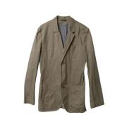 Pre-owned Cotton outerwear Dolce & Gabbana Pre-owned , Beige , Heren