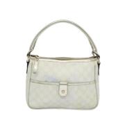 Pre-owned Canvas gucci-bags Gucci Vintage , White , Dames