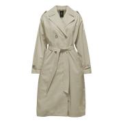 Trench Coats BomBoogie , Beige , Dames