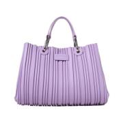 Tote Bags Emporio Armani , Purple , Dames