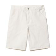 Off-White Single Knee Shorts Carhartt Wip , White , Heren