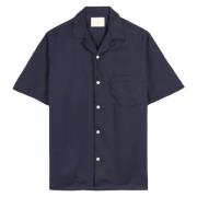 Short Sleeve Shirts Portuguese Flannel , Blue , Heren