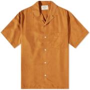 Short Sleeve Shirts Portuguese Flannel , Brown , Heren