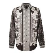 Animalier Shirt Versace Jeans Couture , Multicolor , Heren