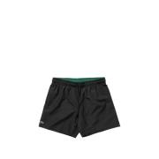 Heren Zwart/Groene Shorts Mh6270 Lacoste , Black , Heren