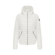 Down Jackets Colmar , White , Heren