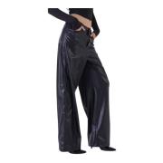 Wide Trousers Silvian Heach , Black , Dames