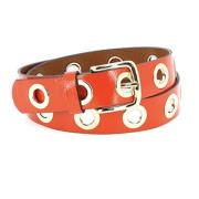 Crispy Orange Leren Riem Herbert Frère Soeur , Orange , Dames