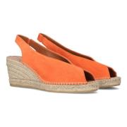 Oranje Espadrilles Viguera , Orange , Dames