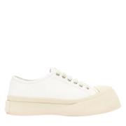 Pre-owned Leather sneakers Marni Pre-owned , White , Dames