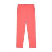 Cropped Trousers Patrizia Pepe , Red , Dames